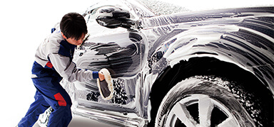画像：手洗い洗車